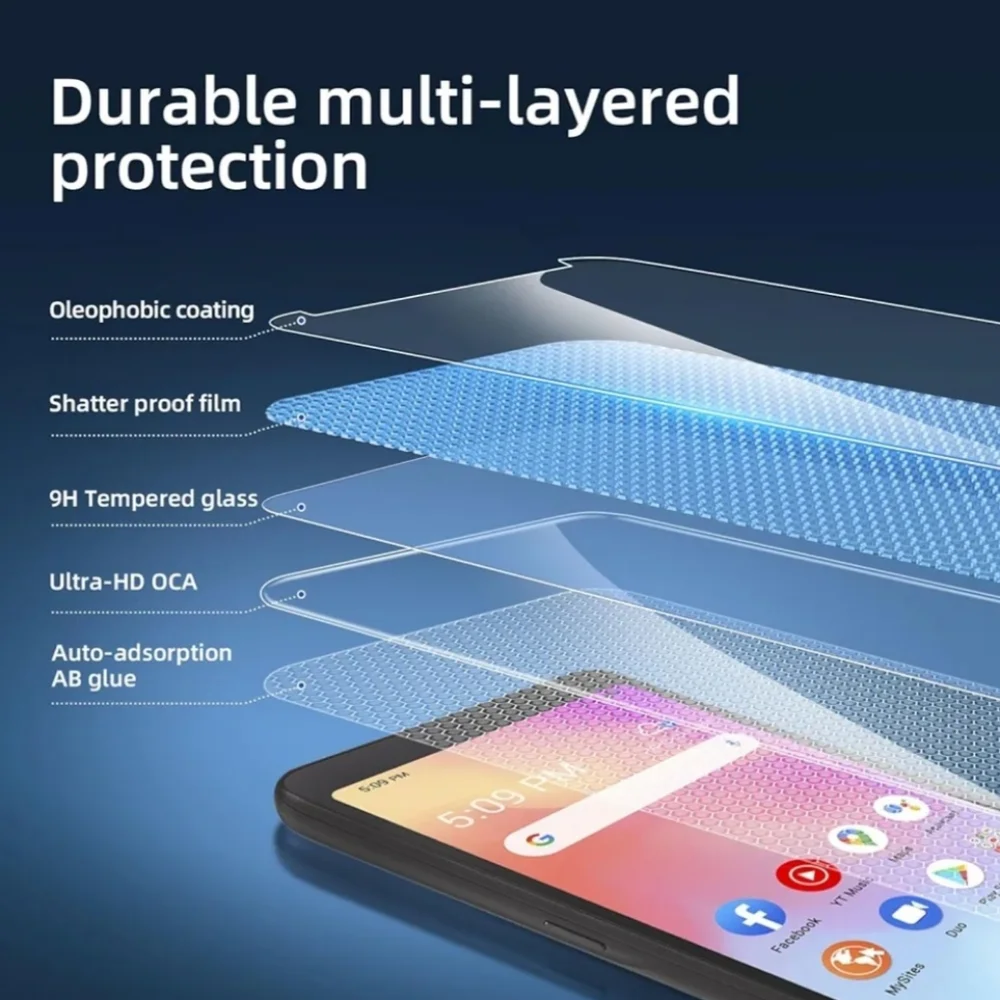 (4PK) TCL A3 Screen Protector Tempered Glass
